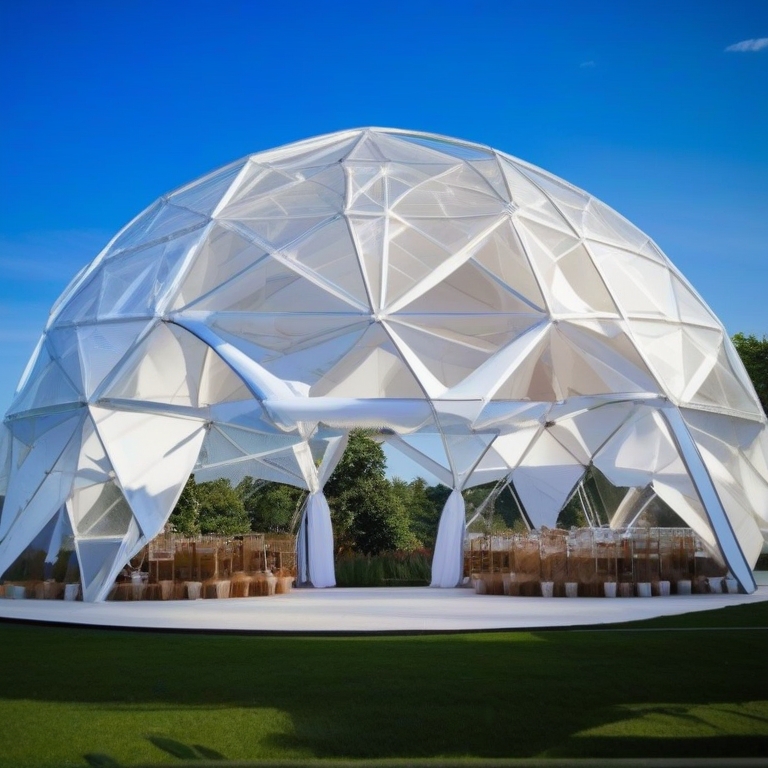 Sergi Salonları ve Showroomlarda Jeodezik Kubbe, Air Dome